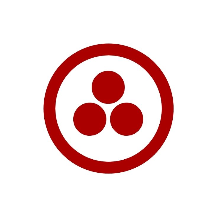 The Banner of Peace by Nicholas Roerich: a white flag featuring a red circle enclosing three red spheres, symbolizing the unity of art, science, and spirituality within culture.